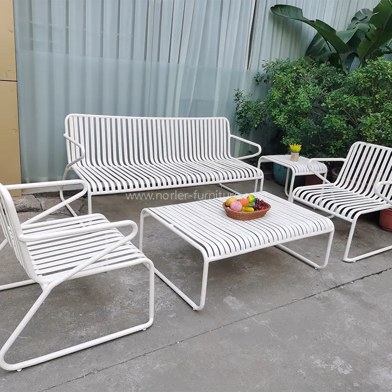 Durable Rust-Proof All Aluminum Frame Outdoor Sofa