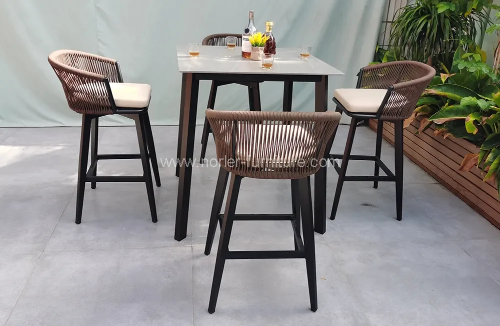 Outdoor Furniture Patio Hotel Beach Bar Set