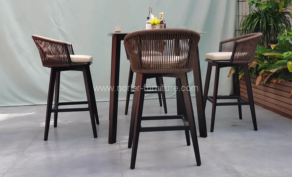 Outdoor Furniture Patio Hotel Beach Bar Set