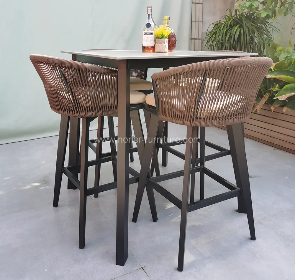 Outdoor Furniture Patio Hotel Beach Bar Set