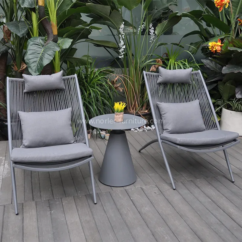Modern Simple Outdoor Woven Balcony Set