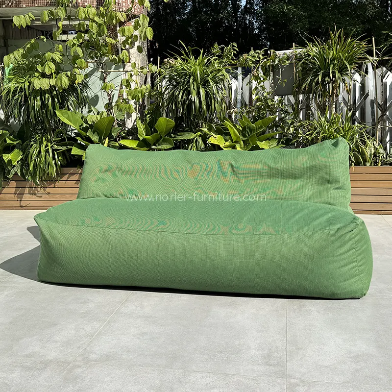 Outdoor Waterproof Fabric Particle Footstool Sofa