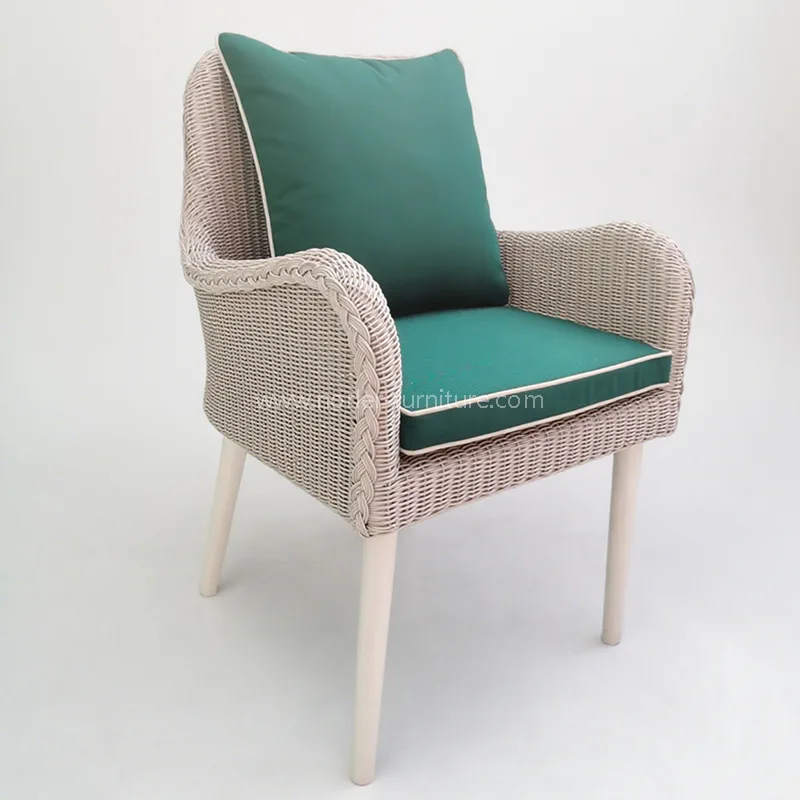 Weather-resistant Aluminum PE Rattan Outdoor Leisure Chair